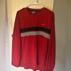 Nike Shirt Mens Large Long Sleeve Casual Heavyweight